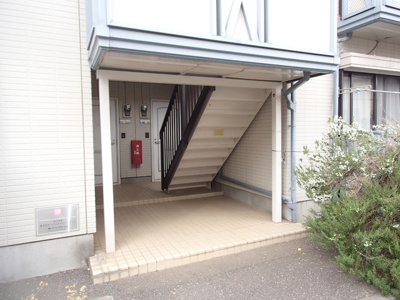 建物入り口！