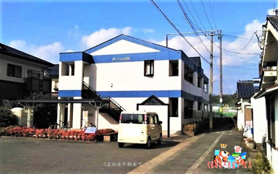 【外観】 | ハイム行村 | 落ち着いた雰囲気の外観です