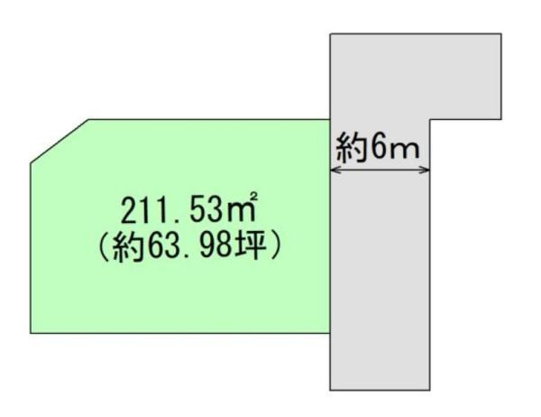海南市大野中　土地の土地図