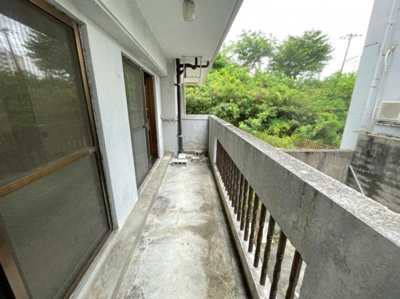 【バルコニー】 | コーポマルコー | ※退去前の為、別部屋の写真を掲載しております