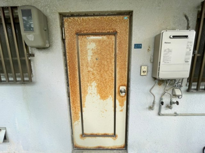 【玄関】 | コーポマルコー | ※退去前の為、別部屋の写真を掲載しております