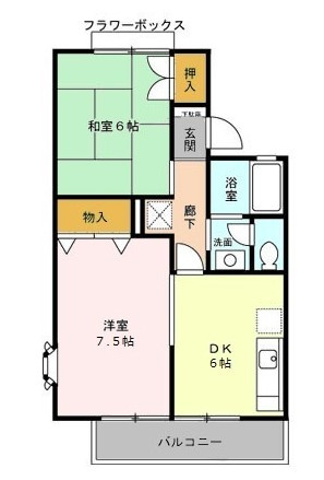 ストークコートNの間取り