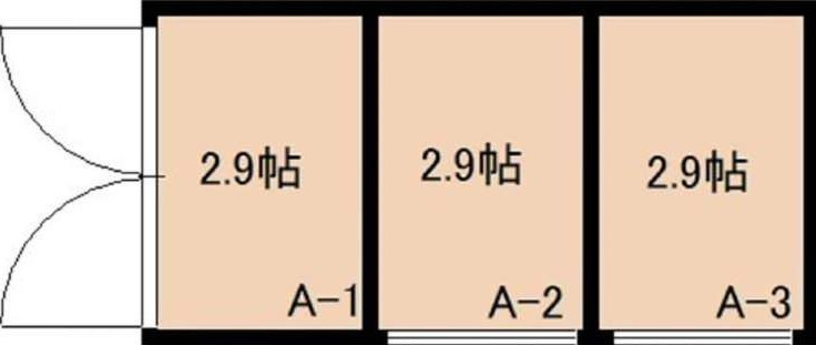 KN貸倉庫の間取り