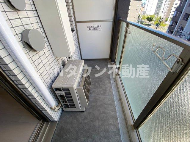 【バルコニー】 | ハーモニーレジデンス名古屋イースト | お洗濯にも便利なバルコニー付きです