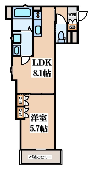 【間取り】 | クリエオーレ中野本町