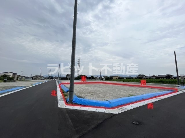【外観】 | 売土地：南横市分譲　⑧ | 境界はイメージとなります。