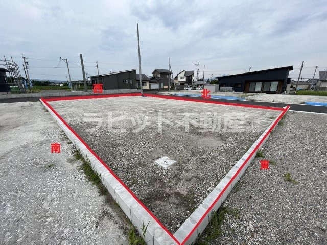 【外観】 | 売土地：南横市分譲　⑧ | 境界はイメージとなります。