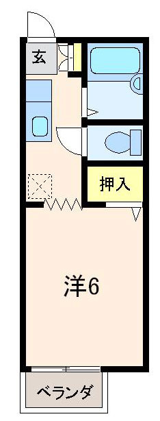 サンライフ宮野Bの間取り