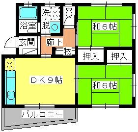 【間取り】 | レジデンス沖
