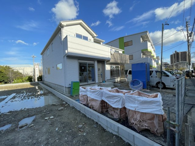長久手市蟹原1期　全3棟 ＜仲介手数料無料＞市が泂小・南中　新築一戸建ての外観|2号棟