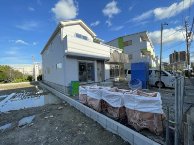 【外観】 | 長久手市蟹原1期　全3棟 ＜仲介手数料無料＞市が泂小・南中　新築一戸建て | 2号棟