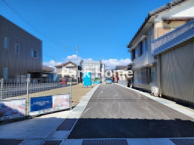 南国市大埇甲 B号地-建築条件付き-売土地の前面道路含む現地写真
