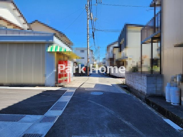 南国市大埇甲 B号地-建築条件付き-売土地の前面道路含む現地写真