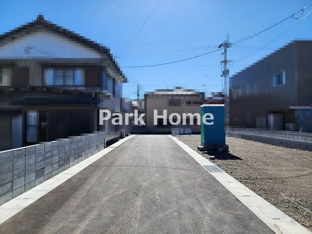 南国市大埇甲 B号地-建築条件付き-売土地の前面道路含む現地写真