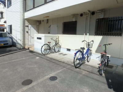 【その他共用部分】 | サンハイツ土井 | 駐輪スペース