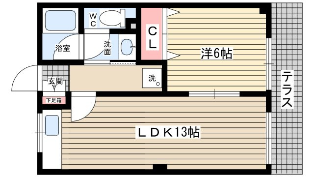【間取り】 | サンハイツ土井