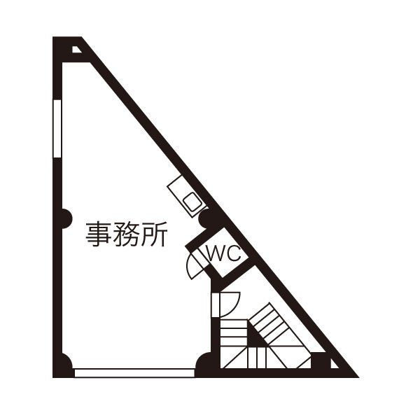 MAIビル 【　名古屋の貸事務所・貸オフィス　】の間取り