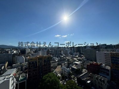 【展望】 | エンクレスト天神南PURE | 仲介手数料無料キャンペーン実施中です♪