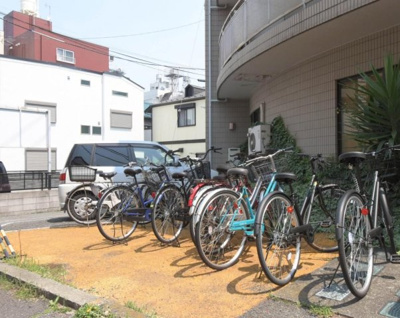 【その他共用部分】 | クレセントハウス　12661 | 敷地内に自転車置き場があります(^^)/