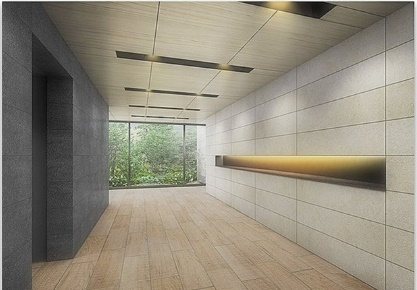 イニシアブランなんば BRAVI不動産のロビー|ロビーです