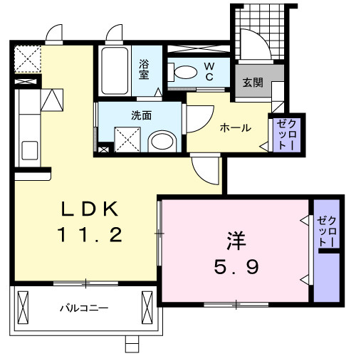 【間取り】 | ヴィオラ多米