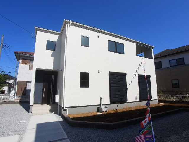 新築　前橋市上新田町第8　Livele Garden.S　3号棟の外観|現地写真　完成しました！ご内覧等、お気軽にお問合せください♪　							
