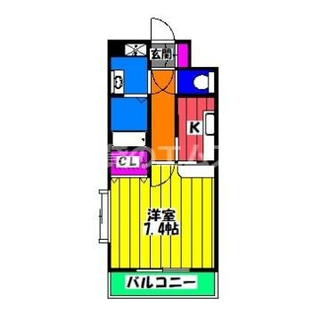 【間取り】 | サンセール・クミ | サンセール・クミの間取り