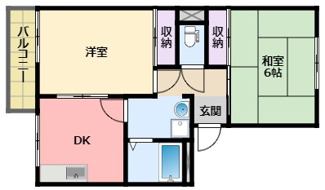 【間取り】 | ホワイトハイツ