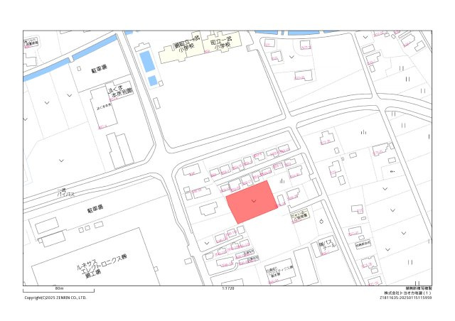 球磨郡錦町土地の地図