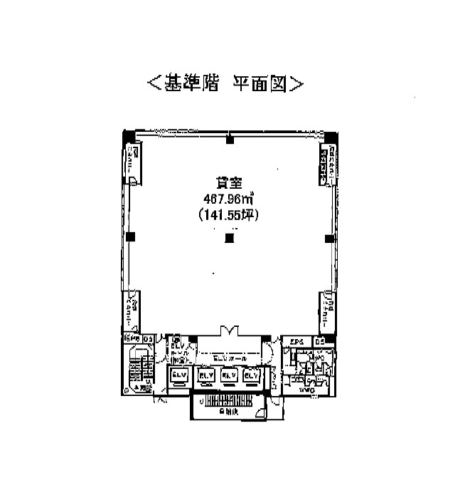 坂種栄ビル【　名古屋の貸事務所・貸オフィス　】の間取り