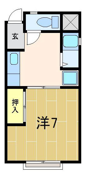 プチコートの間取り