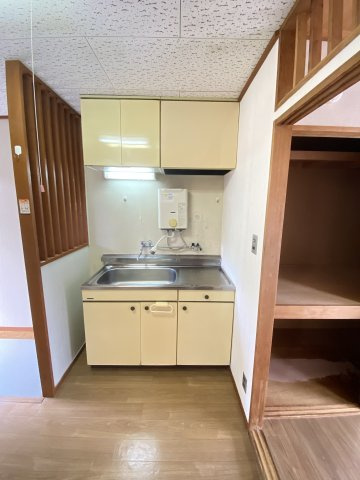 プチコートのキッチン|IHコンロ付きます