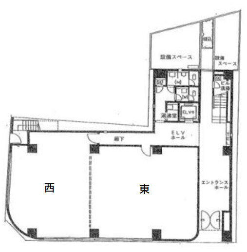 西柳パークビル【　名古屋の貸事務所・貸オフィス　】の間取り