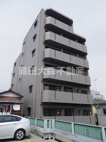 ルーブル大鳥居弐番館の外観|南側