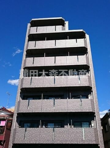 ルーブル大鳥居弐番館の外観|南側