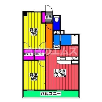 【間取り】 | アーテムＭＧＨ | アーテムＭＧＨの間取り