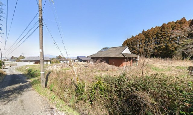 都城市安久町の売地の外観