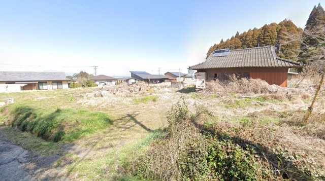 都城市安久町の売地の外観