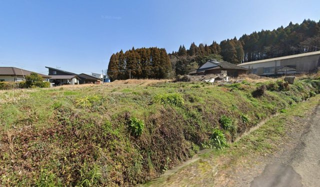 都城市安久町の売地の外観