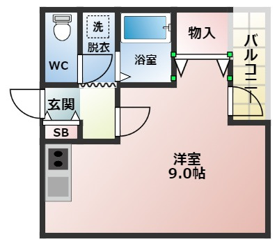 【間取り】 | ゴールドハイツ