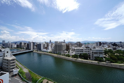 【展望】 | 【上質リフォーム】藤和観音ホームズリバーサイドスクエア | 現地（2023年7月22日11：00頃）撮影