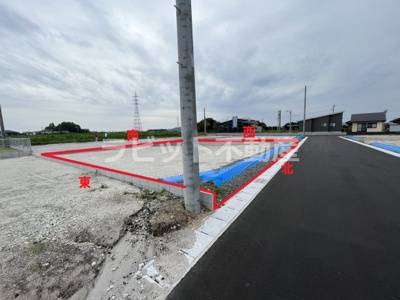 【外観】 | 売土地：南横市分譲　⑩ | 境界はイメージとなります。