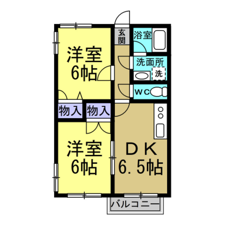 原松ハイツB
