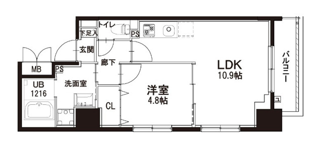 【間取り】 | 千葉中央・大庄マンション