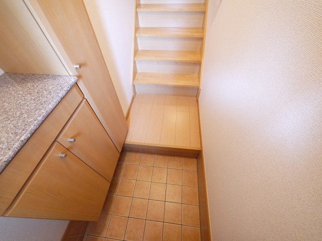 エクセルコートＡの玄関