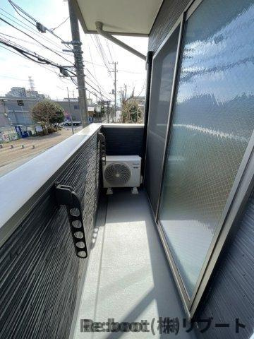 AJ西船橋のバルコニー