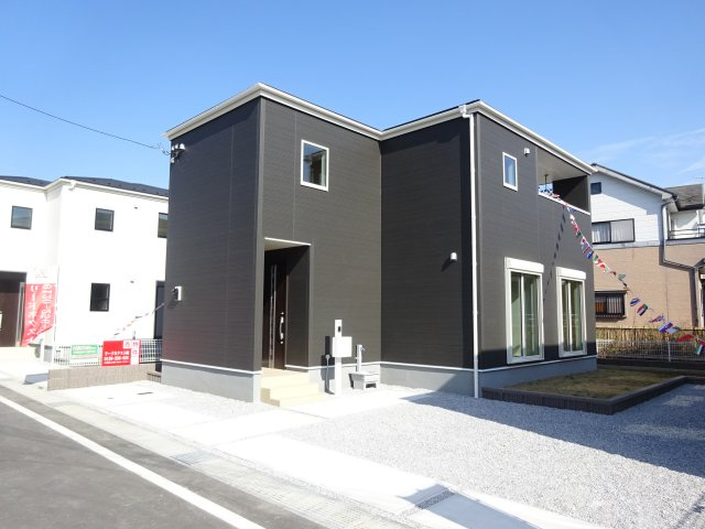 リーブルガーデンS前橋上新田町第8　4号棟の外観|落ち着いた雰囲気の外観です♪