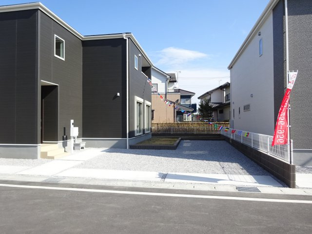 リーブルガーデンS前橋上新田町第8　4号棟の外観|おしゃれな外観です♪