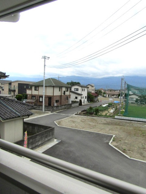 【展望】 | クレイドルガーデン　中央市東花輪第3　2号棟 | 眺望