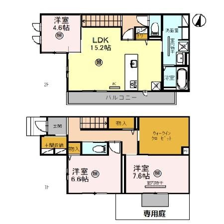 【間取り】 | マーコット荘